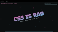 Capture: CSS is Rad