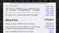 Capture: The “Cheap” Web