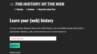 Capture: Web History